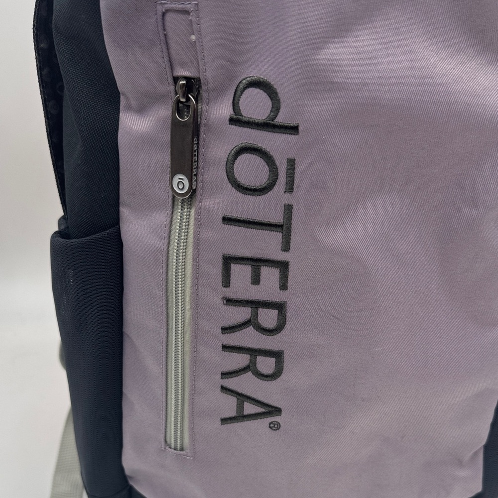 doTERRA Black and Purple Backpack TOT9375G - Picture 2 of 9